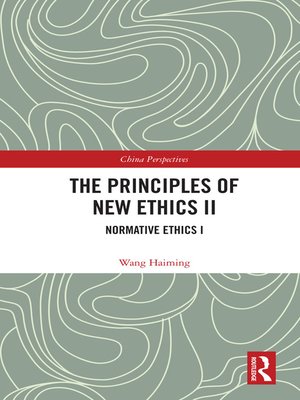cover image of The Principles of New Ethics II